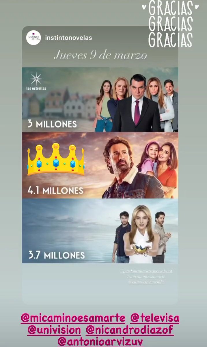 @gabrielsotoMEX #MiCaminoEsAmarteUS #ÚltimosCapítulos Maravilloso!!!! 😃🔝💯👏🏻