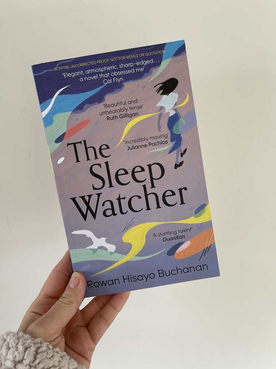 A huge thanks also to @mariagluc for this gorgeous surprise - #TheSleepWatcher sounds beautiful 😍 

Out 20th April from @SceptreBooks 💤