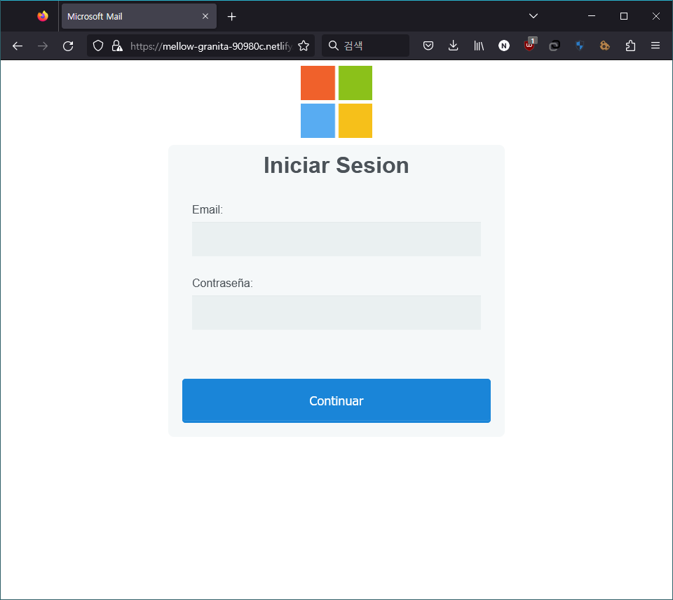 muz_so's tweet photo. Beware of Fake Microsoft Login Page

https://muz[.]so/aktG -> https://short[.]gy/DvOkbm -> https://mellow-granita-90980c.netlify[.]app/mail
 
https://muz[.]so/akpT -> https://short[.]gy/VXQ4BH -> https://mellow-granita-90980c.netlify[.]app/mail

#Malware #Smishing #Phishing https://t.co/wnPNCwAj4j