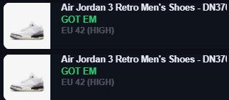 🤖:  <a href="/utools_/">uTools</a> <a href="/usnkrs/">USNKRS</a> <a href="/usnkrs_success/">USNKRS Success</a>
🌐:  <a href="/TheLemonClub/">Sally & Sue</a> <a href="/Lemon_Proxies/">LemonProxies</a>
🙋‍♂️:  <a href="/LazyMails/">Lazy Mails</a> <a href="/Swish_Accounts/">The Old King Of Sneakers</a> <a href="/SincinityAccs/">Sincinity</a>