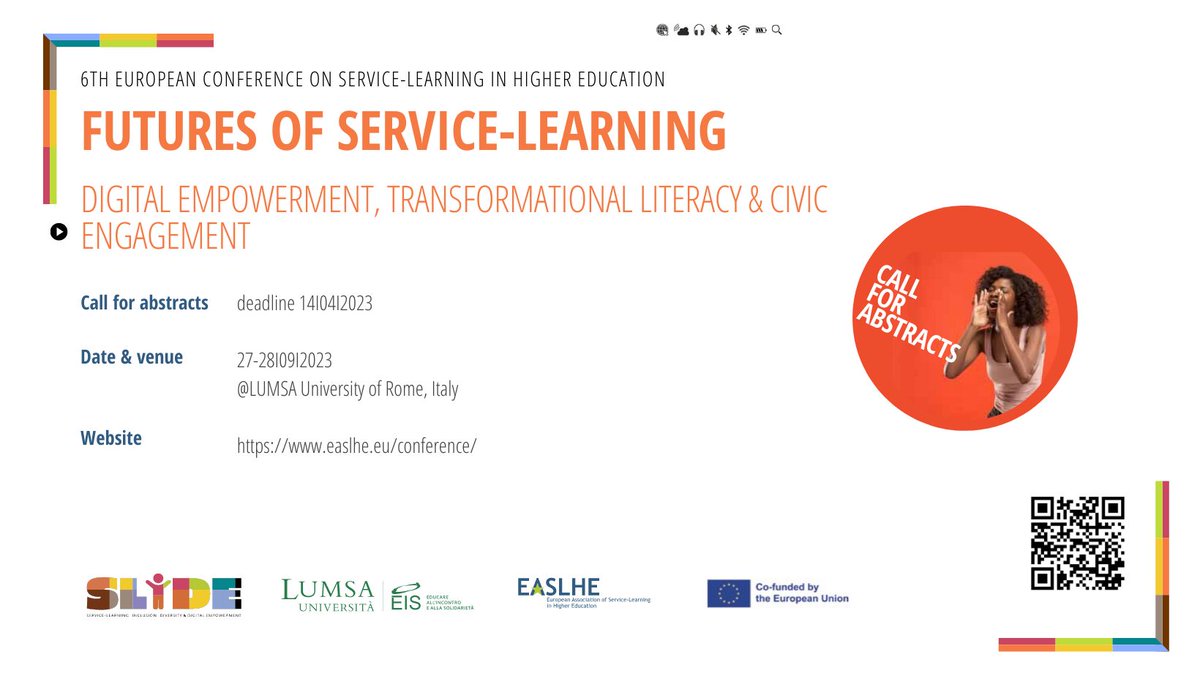 European Observatory Service-Learning H. Education tweet media