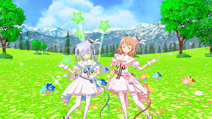「matching outfit twintails」 illustration images(Latest)