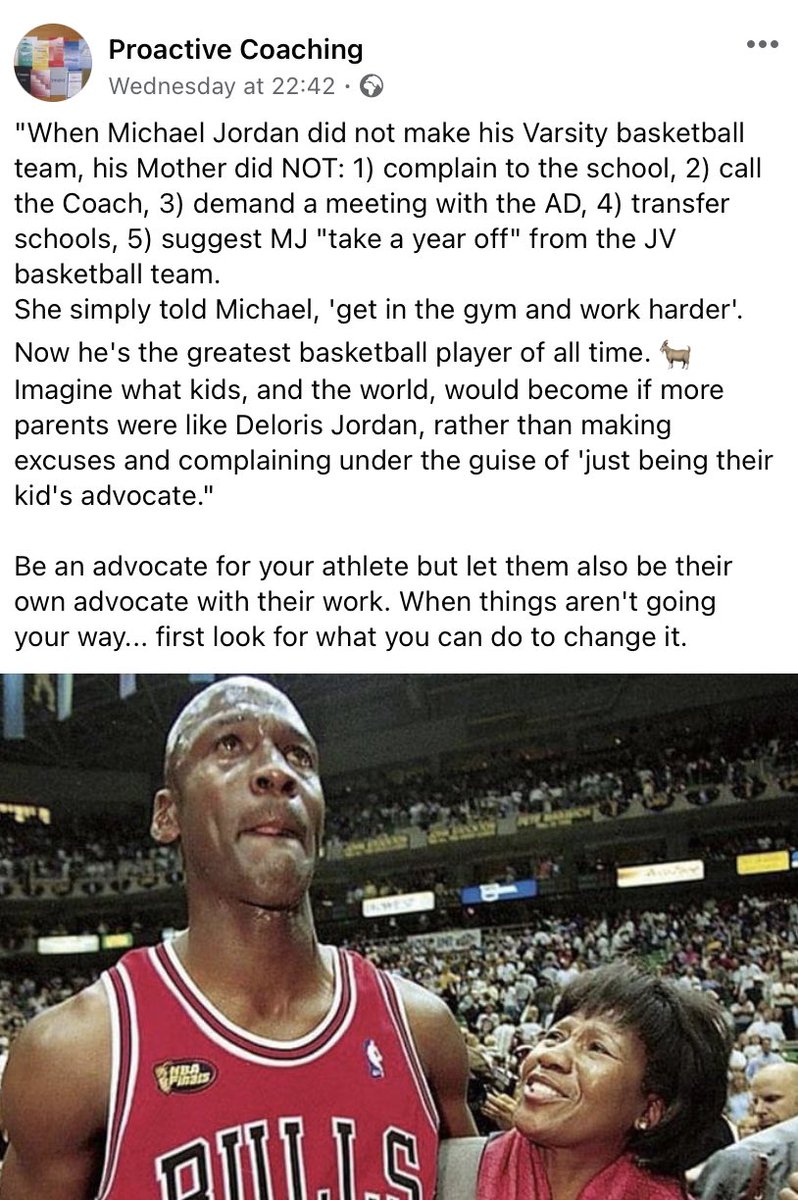 High five 🙌 to Deloris Jordan