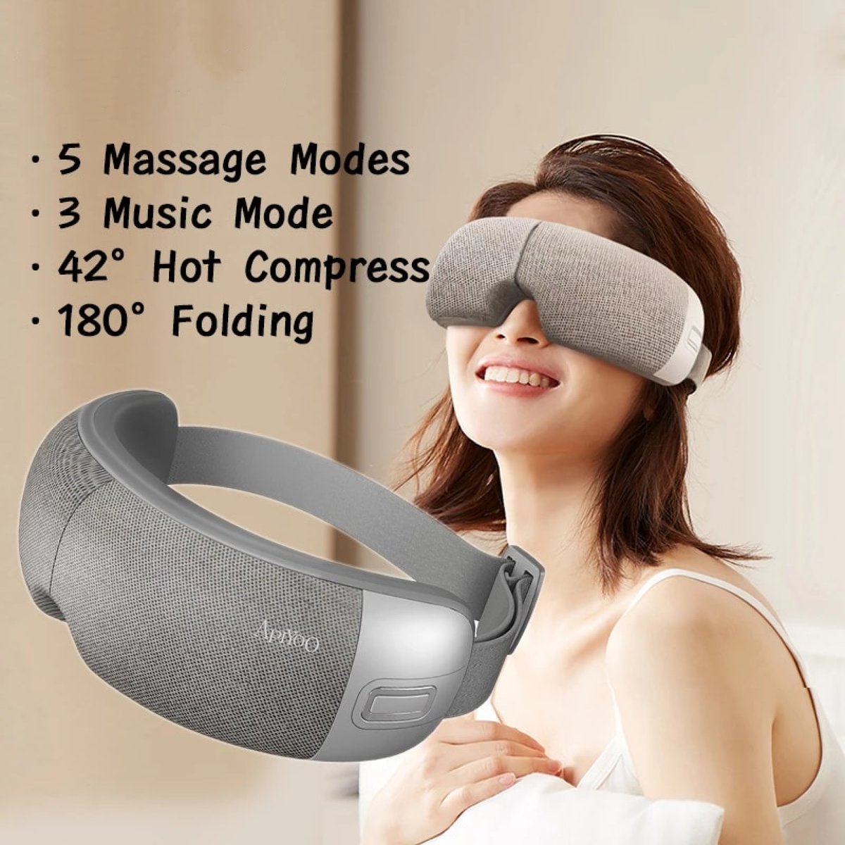 Gadgetsforwomen's tweet photo. Rechargeable Eye Massager for Relax
Product link: https://t.co/M64wjgDq6L
---------
#gadgetforwomen #heatedeyemassager #eyemassager #eyemassagers #massager #eyecare #eyecaretips #eyecareforyou #eyecaredevice #bkdkapology #MCRAUCKLAND #eyecaretips #LakeShow #Wordle630 #Raptors https://t.co/CjAeho8fNN