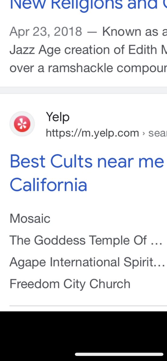 Teresa Lee on Twitter ""best cults near me""