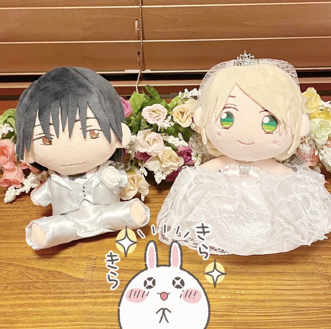 編集部宛に届いたお手紙転送していただきました。ありがとうございます!
結婚祝いのご祝儀袋とかぬいとかもいただきました。かわいい…!すずな…綺麗だよ……😭😭飾らせていただきます〜🥲