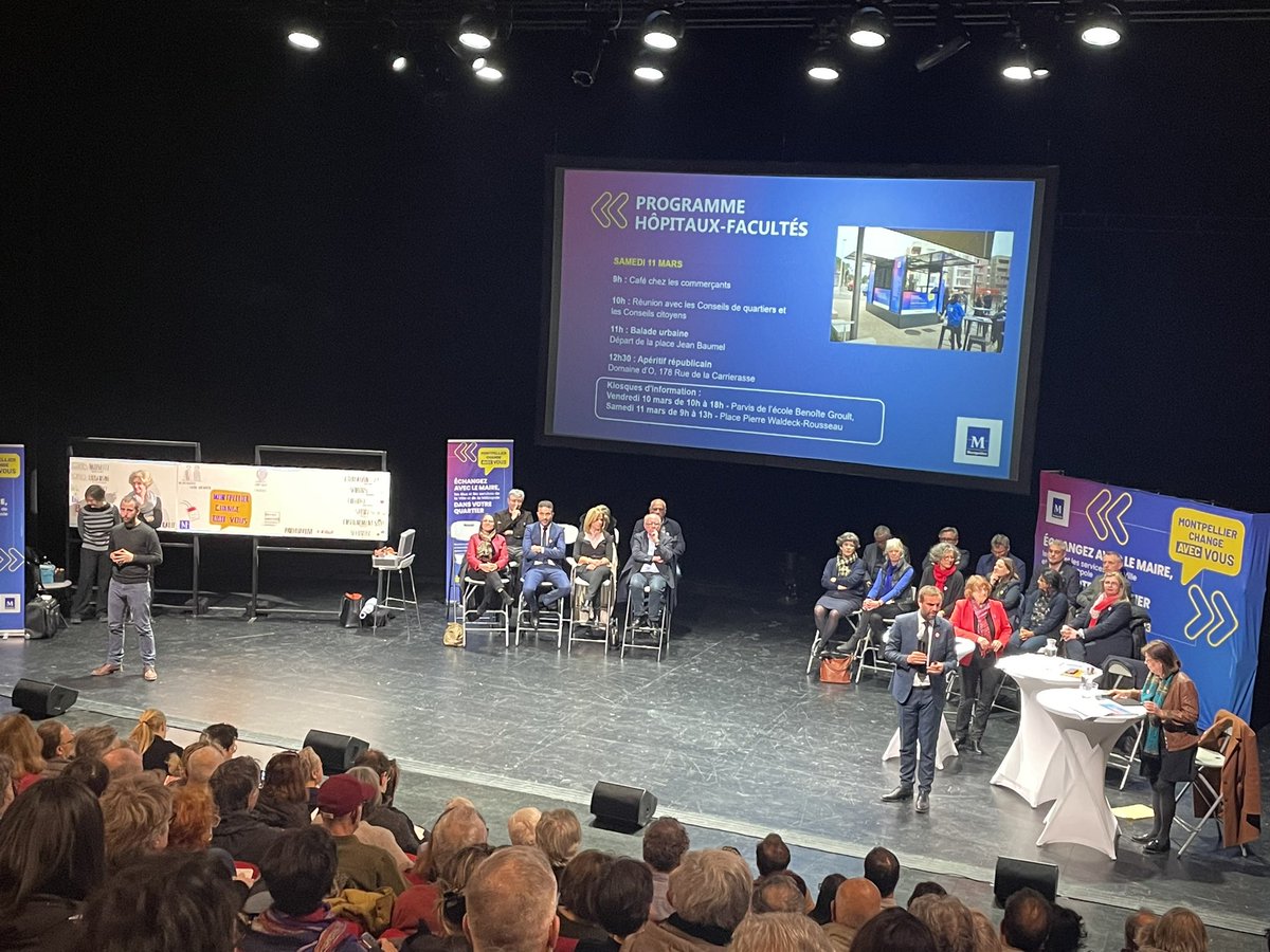 somarchand's tweet photo. Montpellier Change Avec Vous #MCAV c’est l’occasion pour @MDelafosse et l’équipe municipale de venir à votre rencontre dans votre quartier 📍 Hôpitaux Facultés📍Place à la réunion publique @domainedo 📍Demain kiosque place Waldeck Rousseau 👉🏾 Balade urbaine rdv 11h place Baumel🏡 https://t.co/xPGx4iMg9H