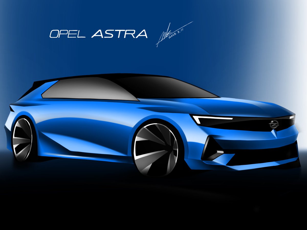 OPEL ASTRA
色を塗った
#carsketch