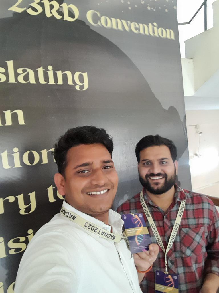 ASHUTOS80668963's tweet photo. #ADNAT BHU 2023 https://t.co/cfgjowhlnp