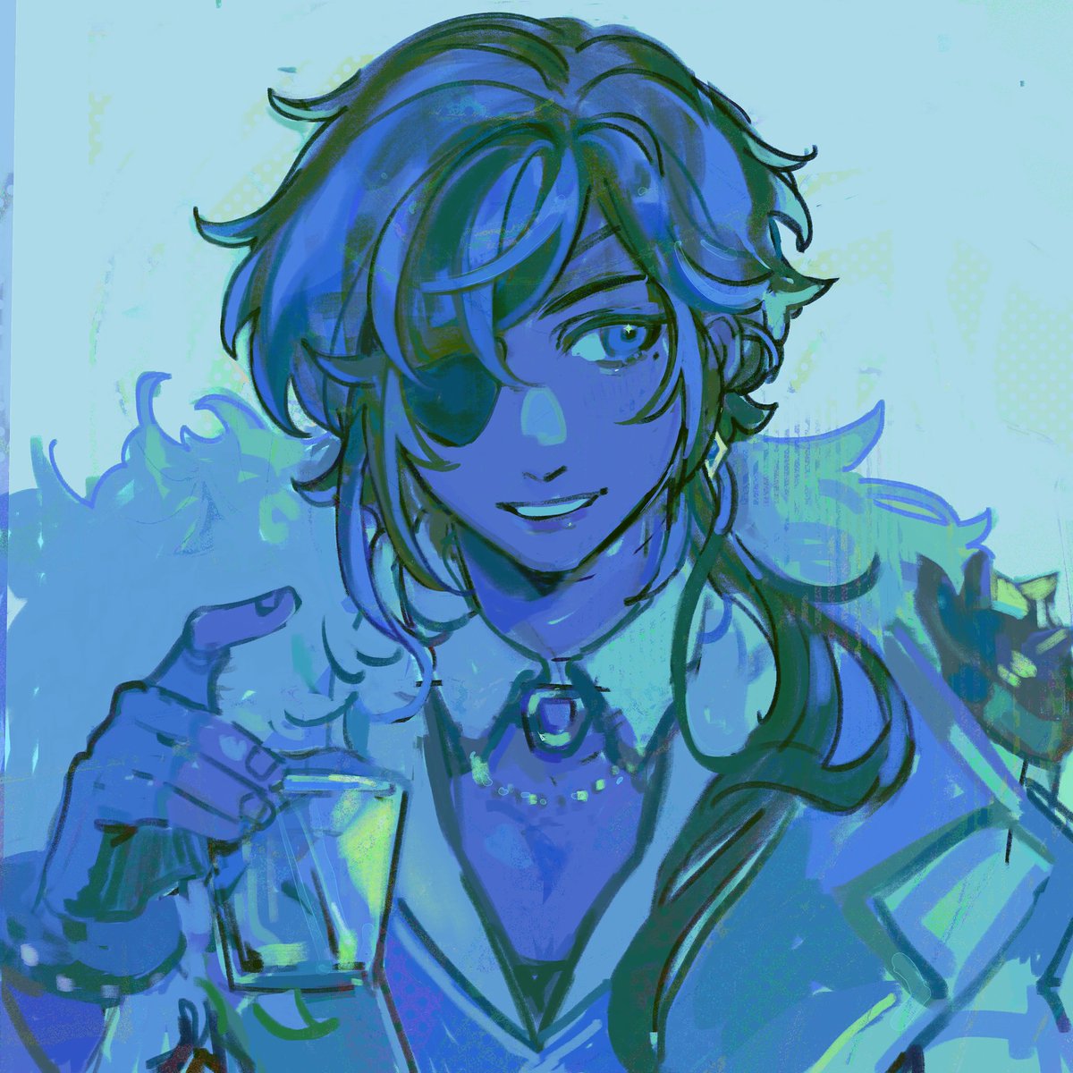 I used to try so hard to draw every bit of kaeyas outfit and now I’m lucky if I even draw his vest thing