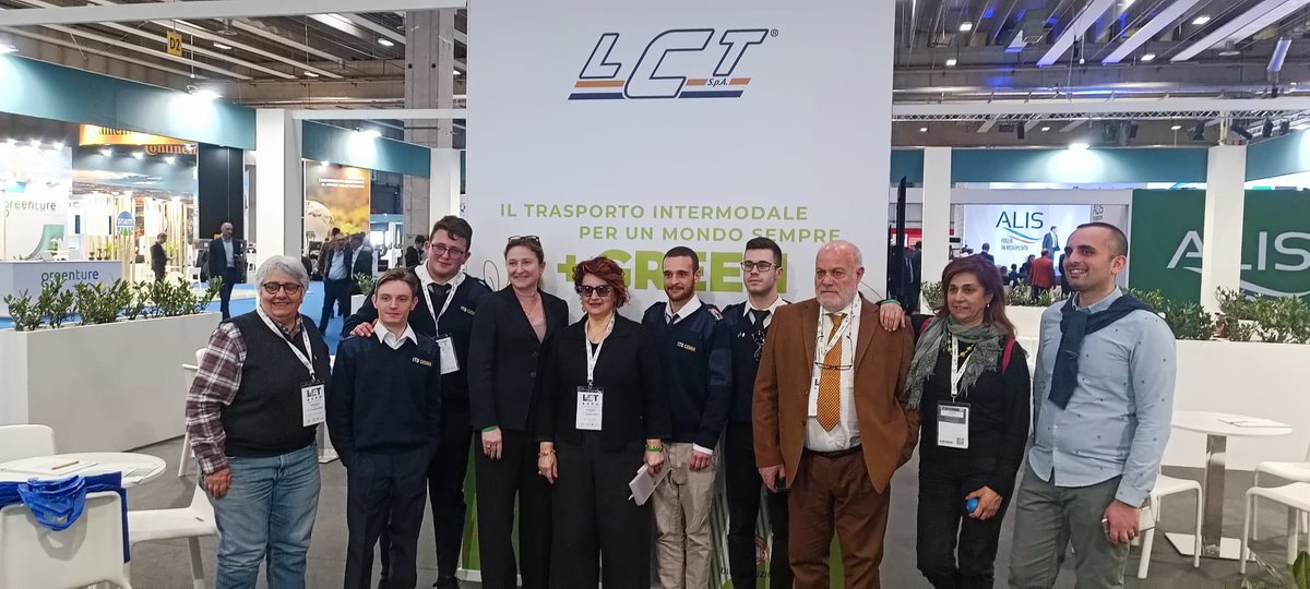 LctSpa's tweet photo. LCT SpA è presente al Padiglione 6 - Stand D4 della più innovativa fiera su logistica sostenibile, trasporti e servizi alle imprese in corso a Veronafiere SpA - Fiera di Verona.
Vieni a #letexpo2023, il futuro della #mobilitàsostenibile è qui!

#lctspa #iovadoabiometano https://t.co/QAaQNNaCHr