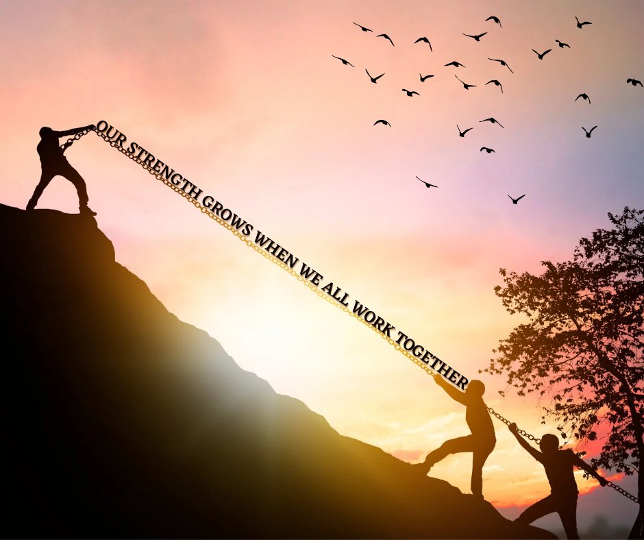 mdsajibmunshi62's tweet photo. Our strength grows when we all
@work_together
#Twitter
#workout_motivation
#work_together
#confidence
#Bonding https://t.co/MK6NUMX8l7