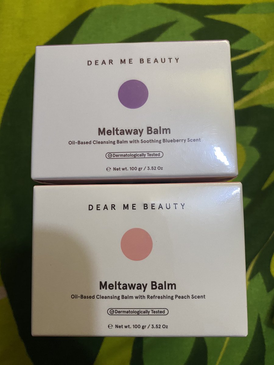 tamarajlfa's tweet photo. wts dearme cleansing balm 100k/each exp 2025 bisa sopi yaaa👍🏻 #wts #zonauang #zonaBU https://t.co/D0zEyJzYM8