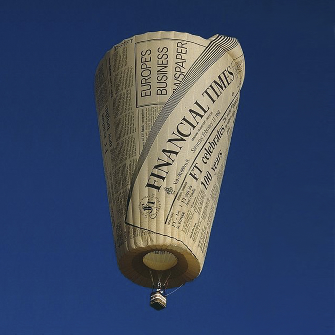 cameronballoons's tweet image. On the 11th of March in 1702, Britain’s first newspaper began publishing in London! What a great reason to turn back time &amp;amp; remind ourselves of this Thunder &amp;amp; Colt Financial Times special shape! #cameronballoons #hotairballoons #fabricengineering@FinancialTimes #T&amp;amp;C