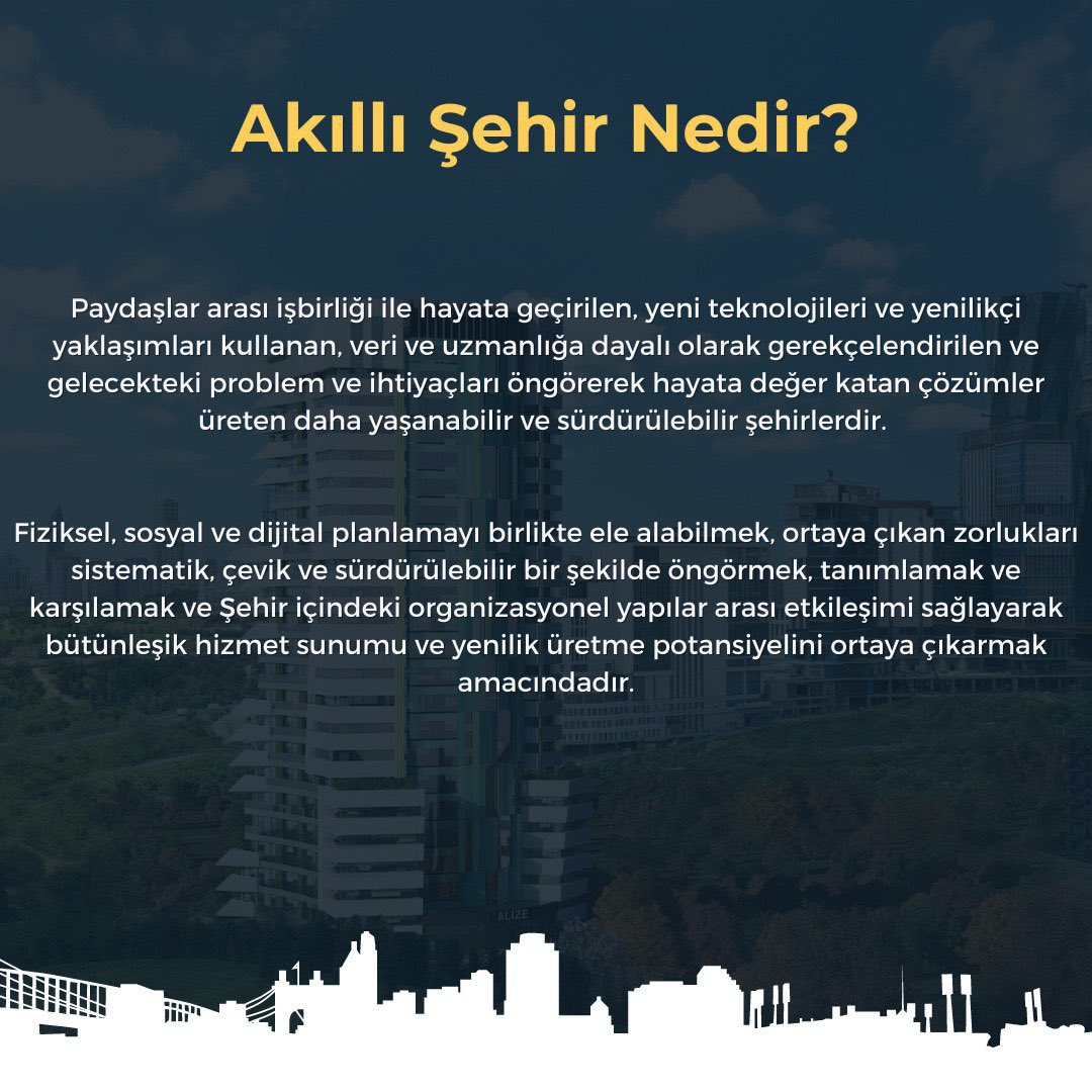 Akıllı şehir modeliyle iş dünyasının tüm ihtiyaçlarını karşılayacak finans merkezinde hazırlıklar devam ediyor. Peki akıllı şehir nedir sorusunun cevabı postumuzda 🌟 #ifm #istanbulfinansmerkezi #finansmerkezi #akıllışehir #alizekapadokya