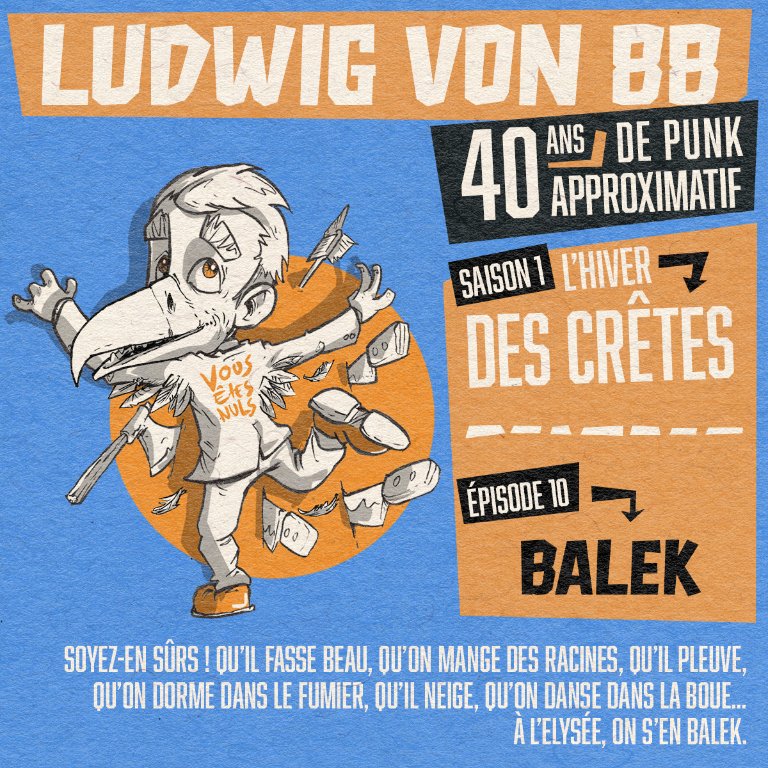 Cette semaine, comme toute les autres d'ailleurs, on s'en balek à l'Elysée.
alterk.lnk.to/Balek
#ludwigvon88 #houlala #covfefe #miaou #croquettes #reptiliens #leonzitrone
