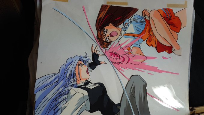 実家にヴァリアブル・ジオのセル画があった 