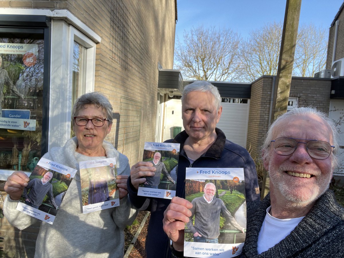 Daar gaan we dan op deze zonnige dag