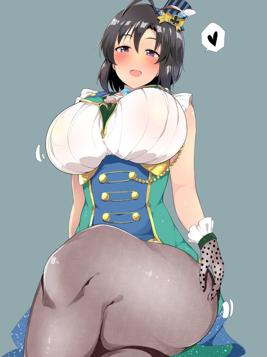 #ミリエロ
お題箱より「クローバー・ハーミットがとてもえっちなので、デカパイ乳袋、むっちり腰回りのフェチ感満載クローバー・ハーミットまこりんください」です 