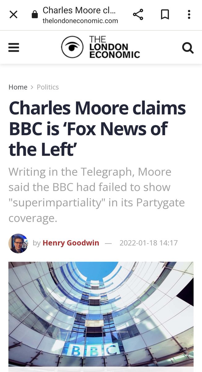 juliansheasport's tweet photo. @mrjamesob @StueyD 'You like that hot take? I have more,' said one-time potential BBC chairman contender #charlesmoore. https://t.co/RvIWzFjbAk