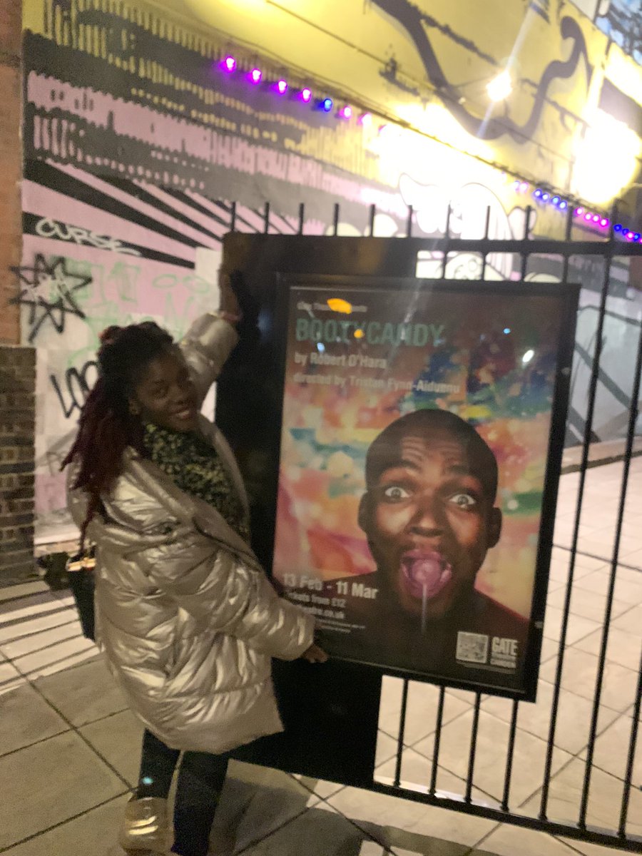 Afridiziak's tweet photo. ‼️Final Call‼️ #RobertOhara’s #Bootycandy closes today @GateTheatre |  📸 taken by @SODEA_ at the #Blackout performance 🎟️ https://t.co/Ic3MjgXHvy 🌈🤎🎭 https://t.co/HompFq38V4