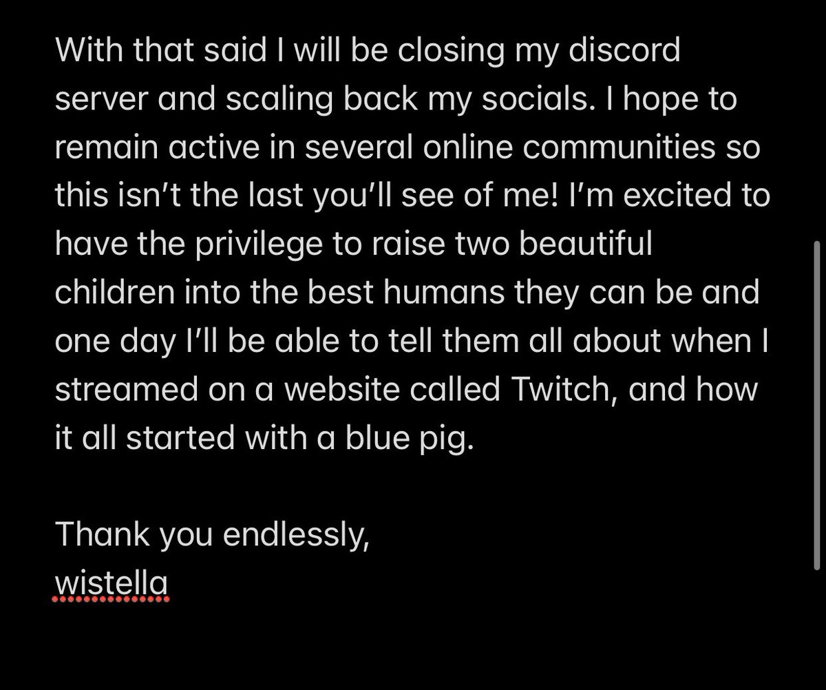 wistella__'s tweet image. An announcement 💜