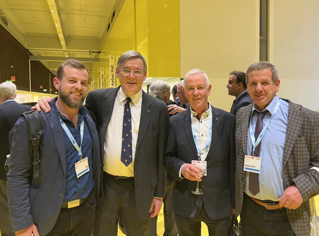 Honored to have meet General Secretary of EAU @ProfCRChapple &amp; our dear friend <a href="/heinvanpoppel/">Hein Van Poppel</a> #EAU23 <a href="/Uroweb/">European Association of Urology (EAU)</a>