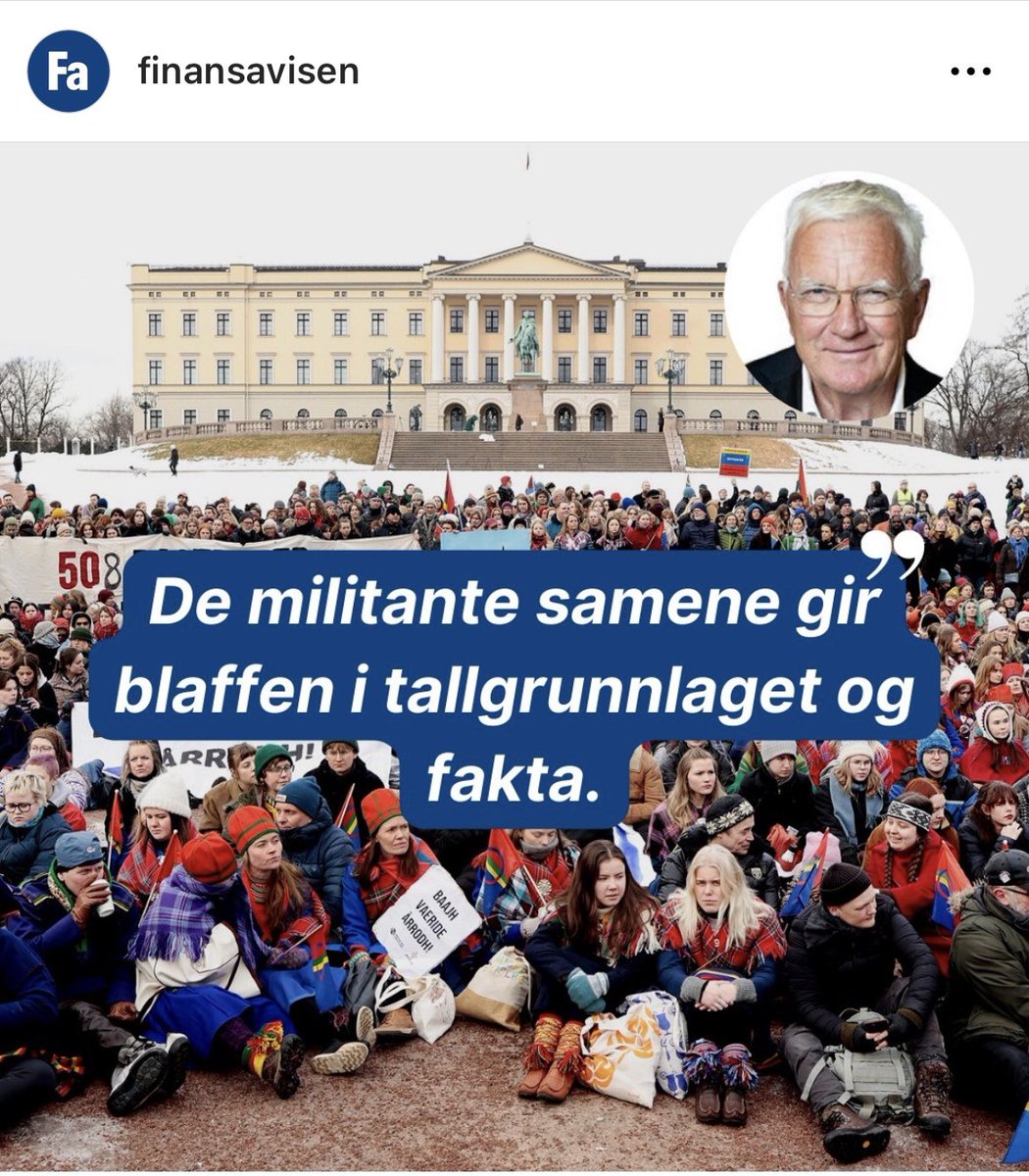 RonjaBreisnes's tweet photo. På 5 minutter i #helgemorgen har @trygvehegnar klart å: 

• kalle samer militante

• kalle @sandramwest «den kvinnelige representanten»

• omtale et helt folkeslag som grådige og i beste sendetid bekrefte at han står for alt han skrev på lederplass i @Finansavisen https://t.co/tSQdj9TJAa