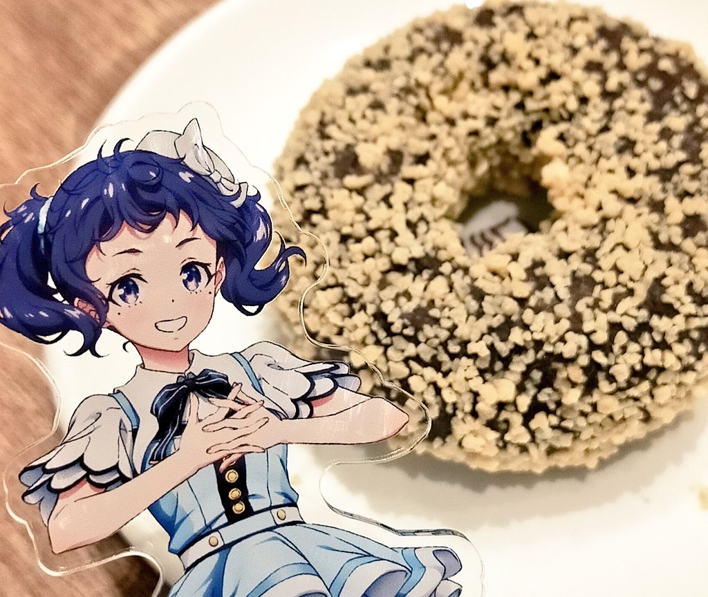 霧矢あおい 「ドーナツだよ…もみじ… 」|さんざし🍒のイラスト