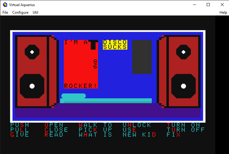 AquariusRevival's tweet image. What does the Green Tentacle from #ManiacMansion listen to on his massive ass speakers?
I'm taking suggestions b/c the #MattelAquarius isn't quite getting a port of MM but I definitely do want to know what our wiggly buddy is listening to. 1/2