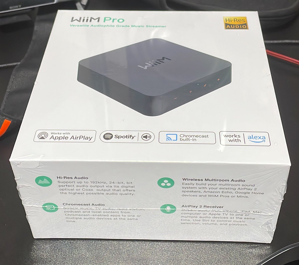 最適な価格 WiiM Pro AirPlay 2 レシーバー Chromecast Audio WiFi