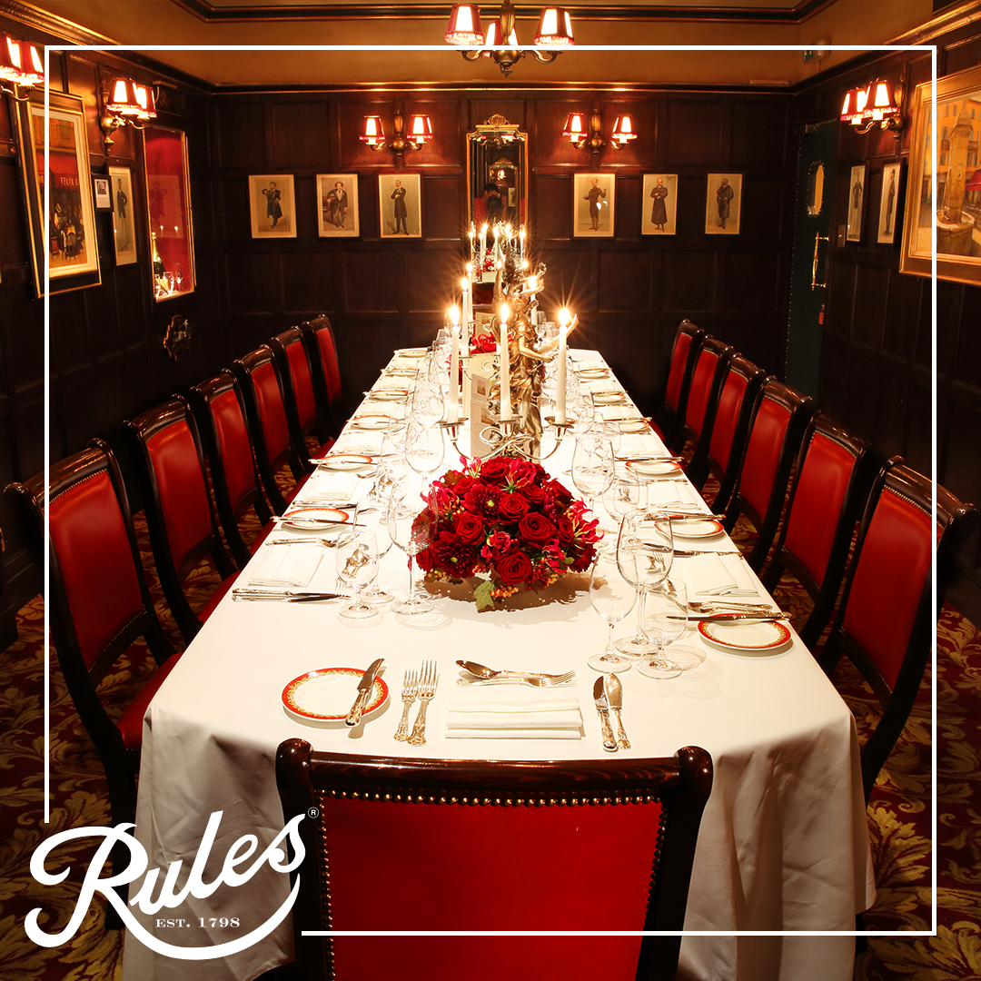 What are you celebrating this year?

Wedding, birthday, anniversary, business function, coronation or just the fact it’s the weekend?  

Whatever you are celebrating in 2023, celebrate in the heart of Covent Garden with Rules - privately, comfortably and spectacularly 🍾