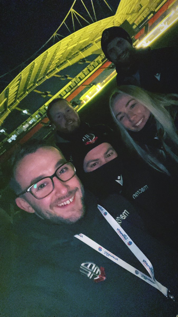 Good Morning!🌅
What a place😍
Sleepout completed!✅

Great effort, nearly £20000 raised so far! Well done to all involved👏🏻 #bwfc #bwitc #urbanoutreachbolton #BWFCSleepout @OfficialBWFC @OfficialBWITC