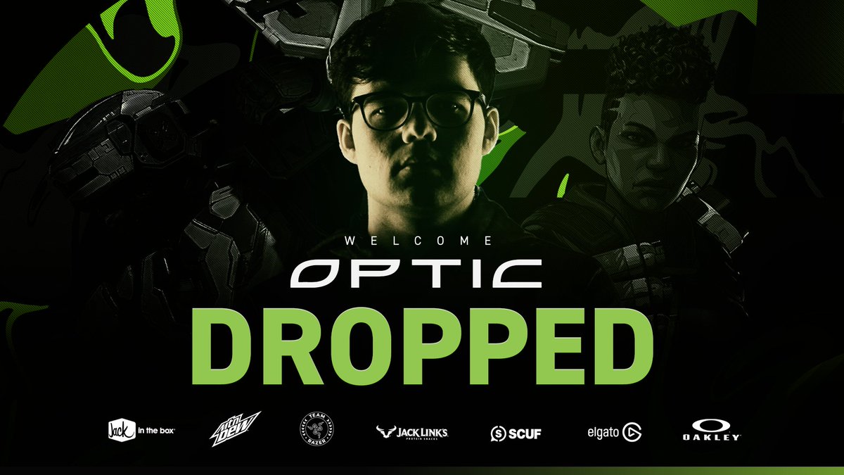 OpTic's tweet photo. Welcome OpTic @Dropped 

#OpTicAPEX https://t.co/oSVYyP7s78