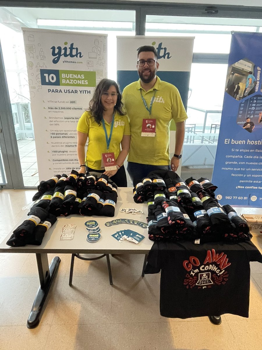 Stand montado ✅
Swag preparado ✅
Muchas ganas de WordCamp ✅ 
¡Comienza la <a href="/WPTorrelodones/">Meetup WordPress Torrelodones</a>! Te estamos esperando para conocerte y resolver todas tus dudas #WCTorre