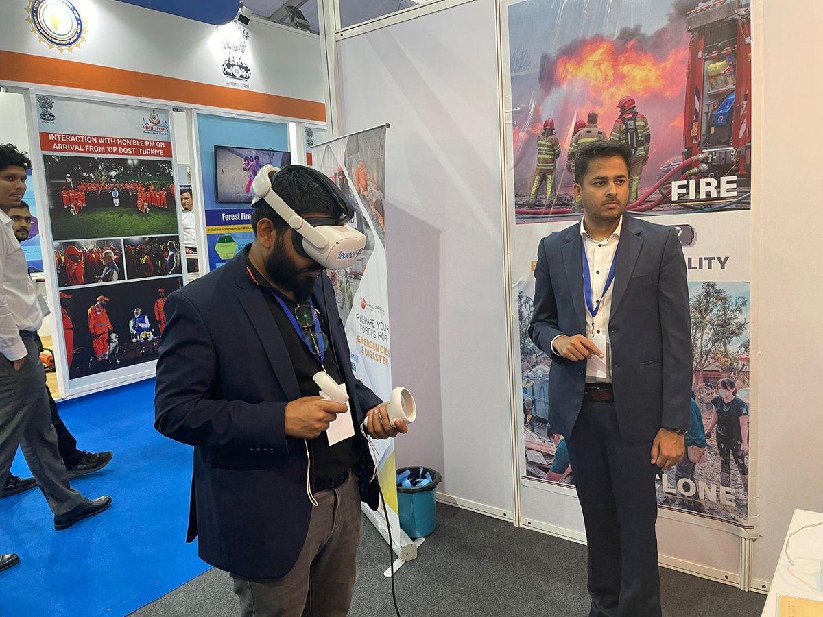 TecknotroveP's tweet photo. @TecknotroveP Day 1 at National Platform for Disaster Risk Reduction (#NPDRR) - 2023 with @agnii_goi
#NPDRR2023 #NarendraModi #AmitShah #Disaster #Fire #Flood #cyclone @cdacindia https://t.co/MSZfgB3fAH