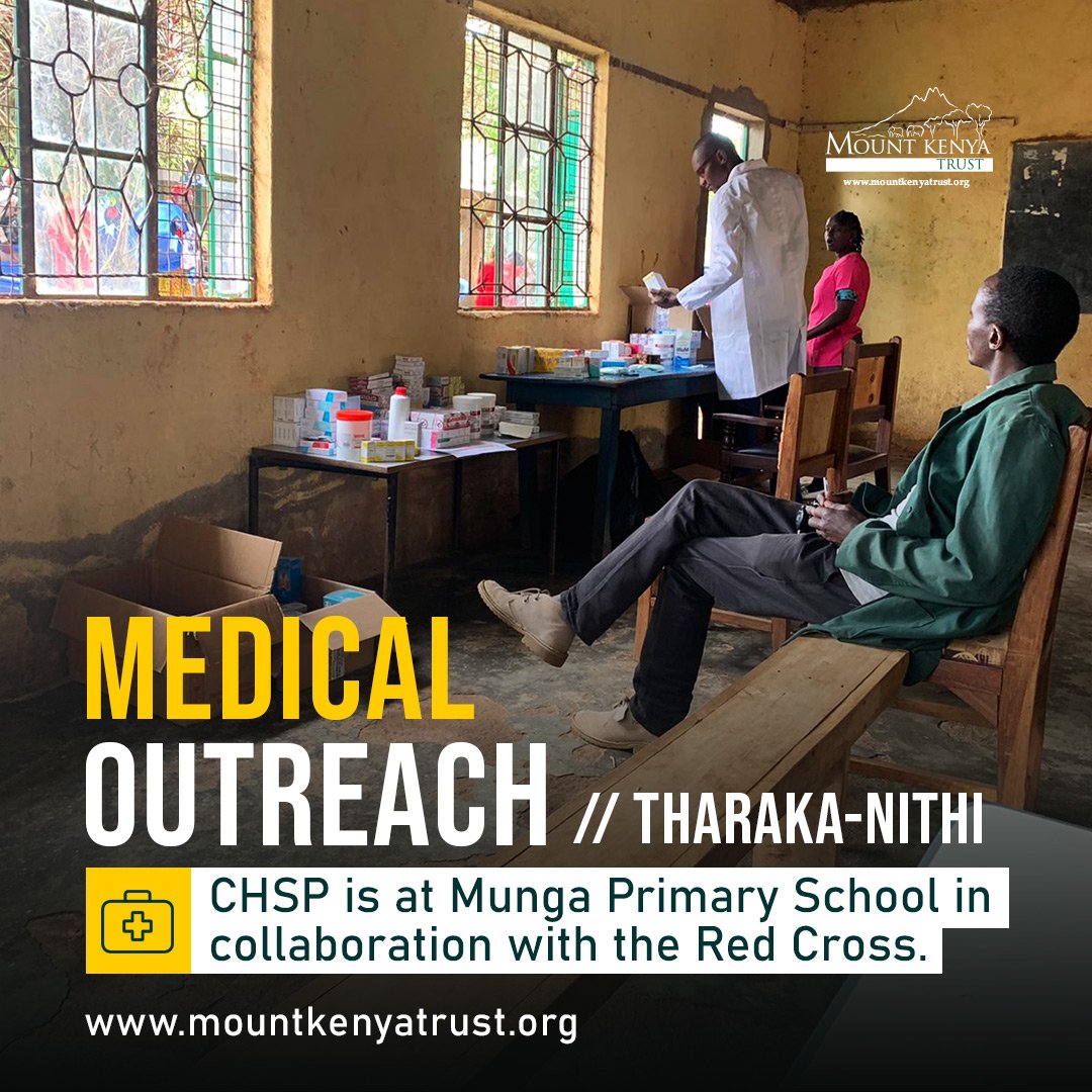 Massive thanks our amazing group of medics for volunteering their services as a way of giving back to the community‼️

#communityoutreach #MountKenyaTrust #communityhealthservices #CommunityOutreach #Healthcare #Motivation #TharakaNithiCounty #KenyaRedCross