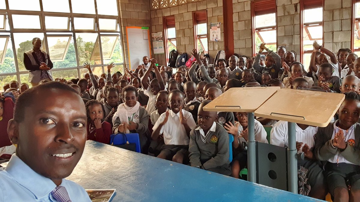 Thank you Siima for inviting me to speak to the lovely children at your school.

I'm sure as mess prefect the children will understand better why it is important to eat healthy food when young.