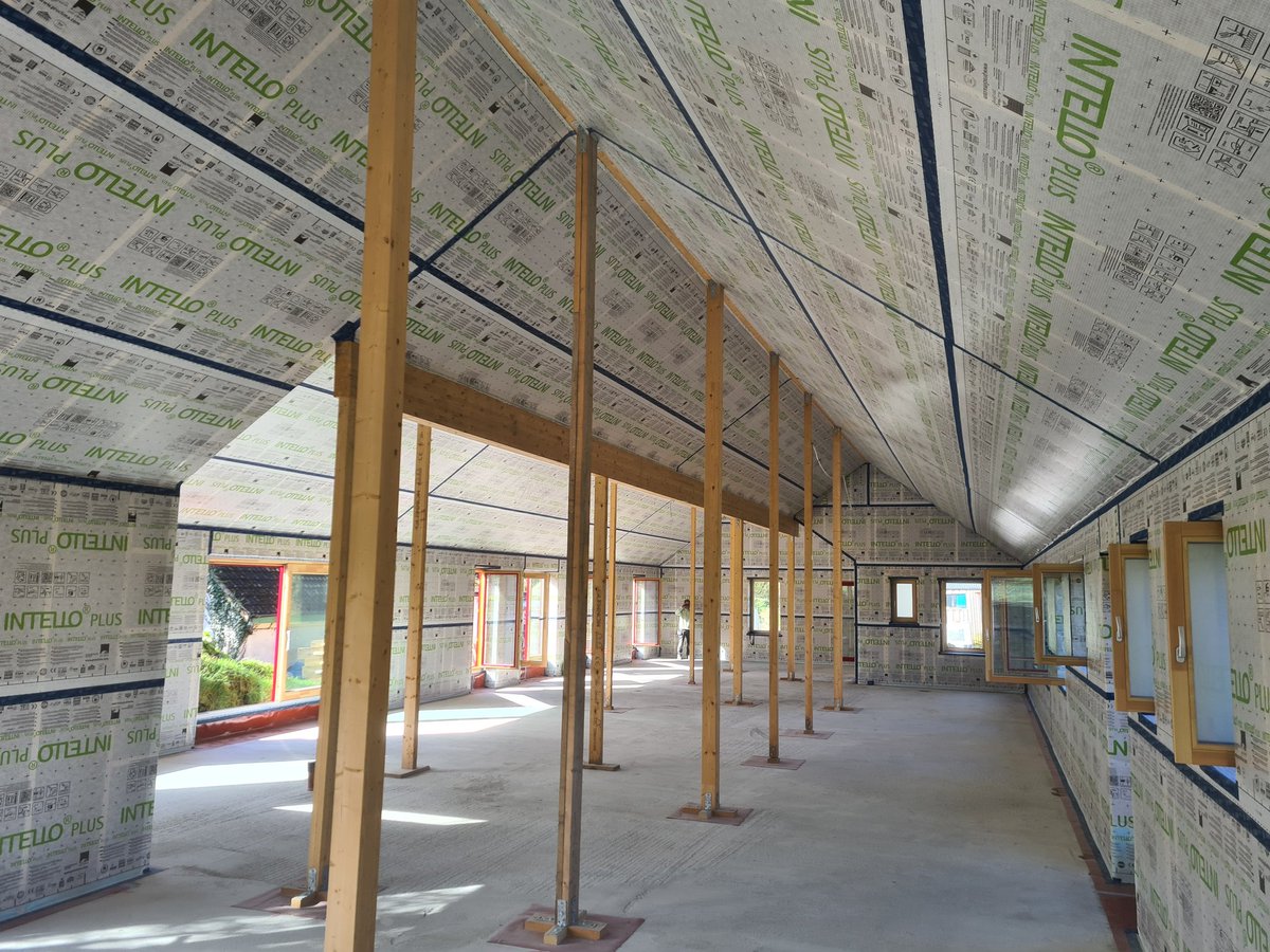 cliomahouse's tweet photo. Cooleen Passive House
#proclima
#tighttothewind
#passivehouse
#Intello
#ecologicalbuildingsystems
#airtightness
#timberframe https://t.co/zhE6KCBkzs