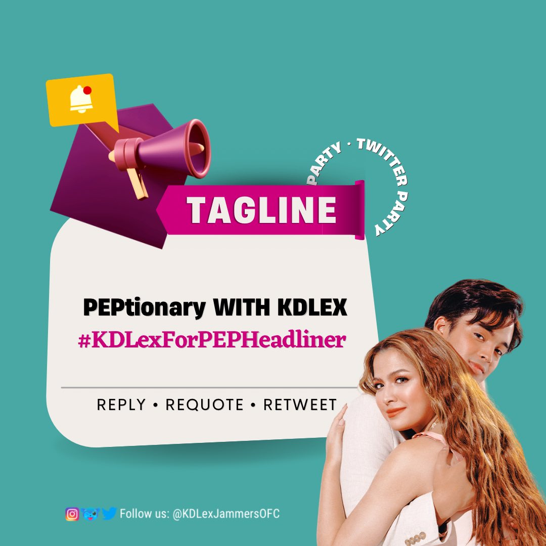 KDLexJammersOFC's tweet photo. Present for kd and lex

PEPtionary WITH KDLEX
#KDLexForPEPHeadliner https://t.co/JnqK1q6cHO