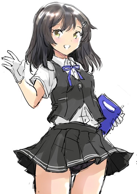 久しぶりにらくがき
真面目清純親潮ちゃんです
白手袋がほのかにフェチぃ 