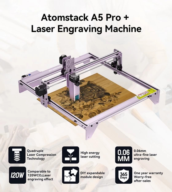 NewChinaGadget's tweet image. Huge Coupon for #ATOMSTACK A5 Pro+ Laser Engraving Machine @ #Banggood
chinagadgetsreviews.com/coupon-for-ato…