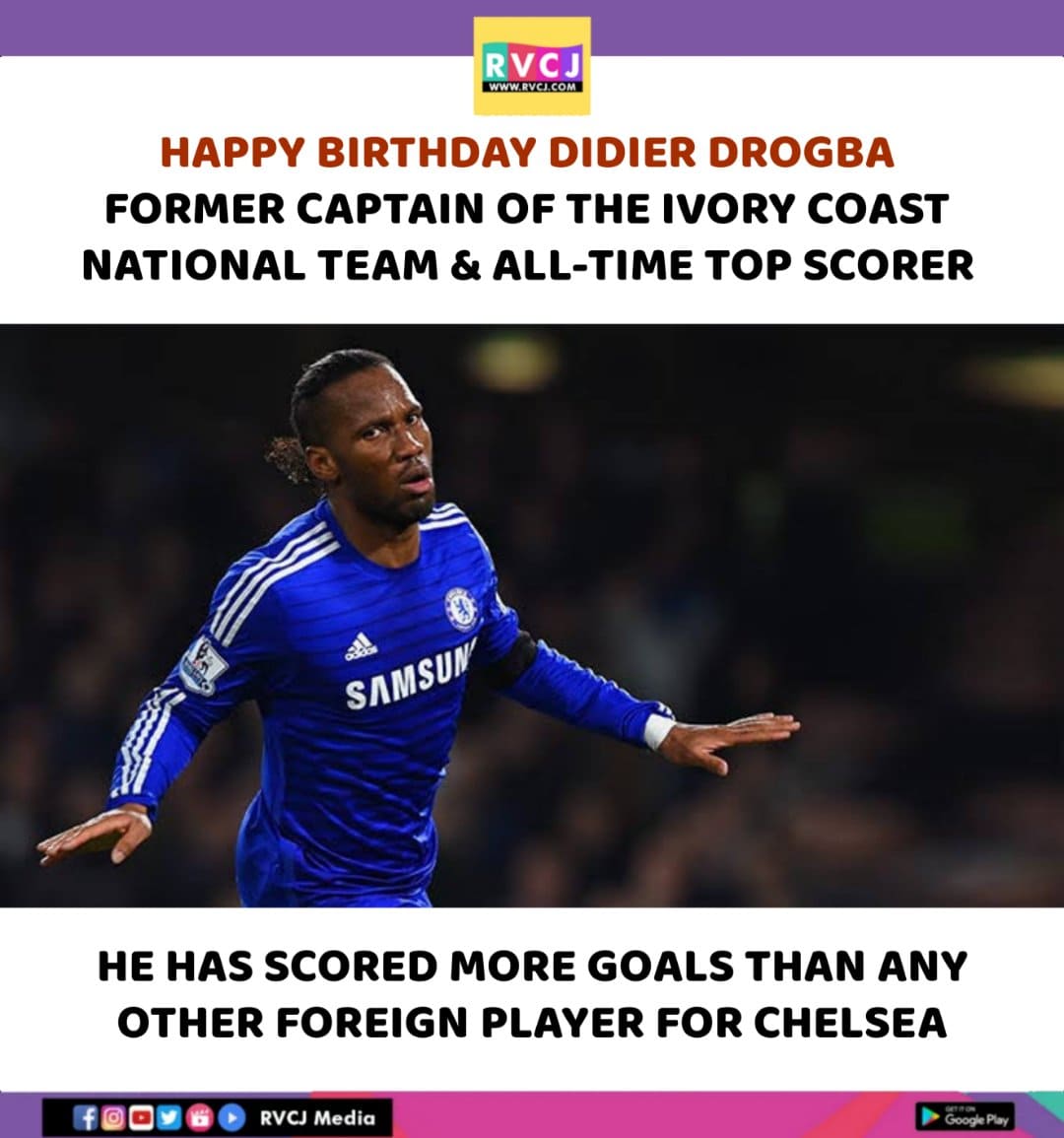 Happy Birthday Didier Drogba!   