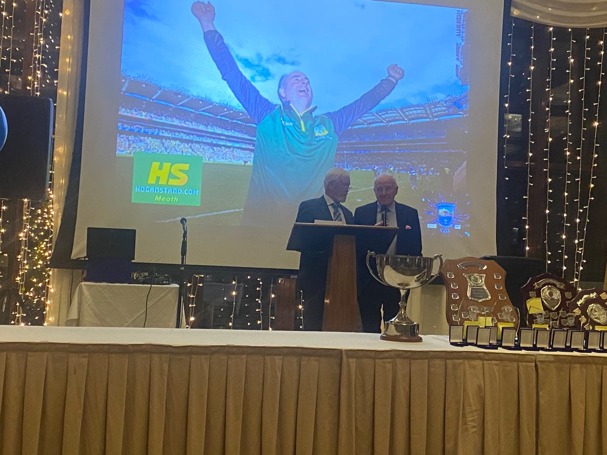 A lovely evening at the <a href="/BoardsmillGAA/">Boardsmill GAA</a> Annual Presentation Night celebrating dad’s Hall of Fame award - we’re very proud!