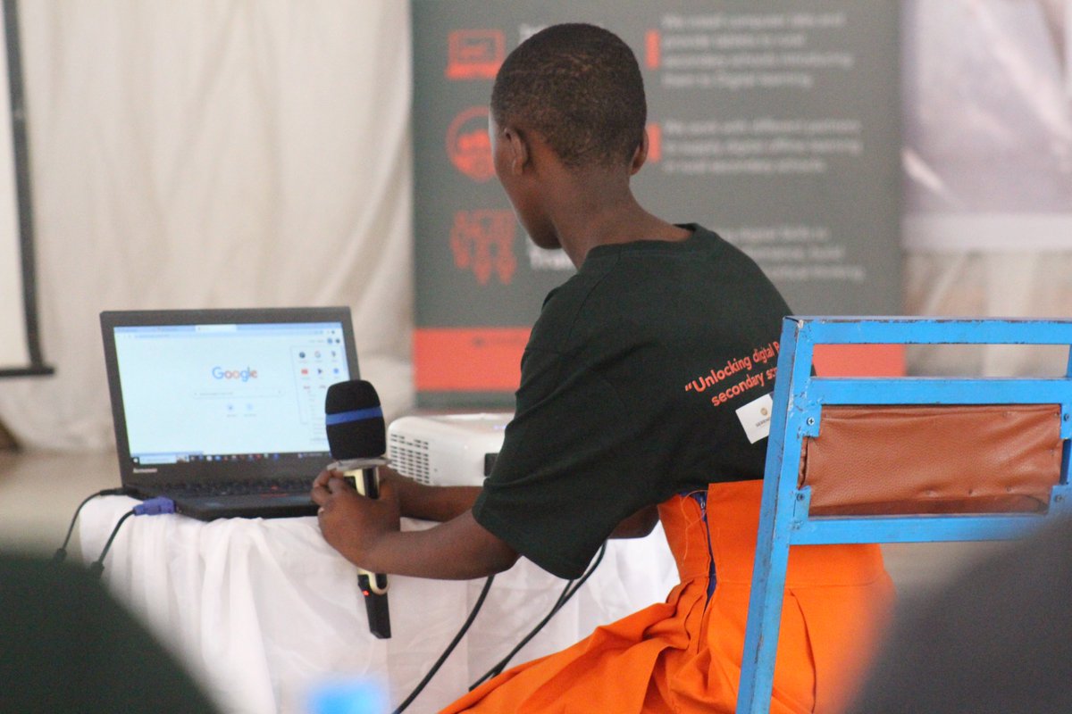 Lyra_Tanzania's tweet photo. Happening now, 11 groups from 6 different rural Secondary schools are showcasing different possible solutions to challenges that they are facing in their communities using technology. #TechDay2023 #Lyrainafrica #Tanzania #DigitALL https://t.co/YUmOXjO8Dn