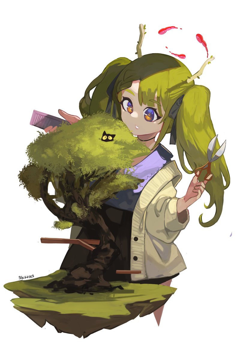 trustyskittles's tweet image. fauna giving the world tree a haircut
#finefaunart