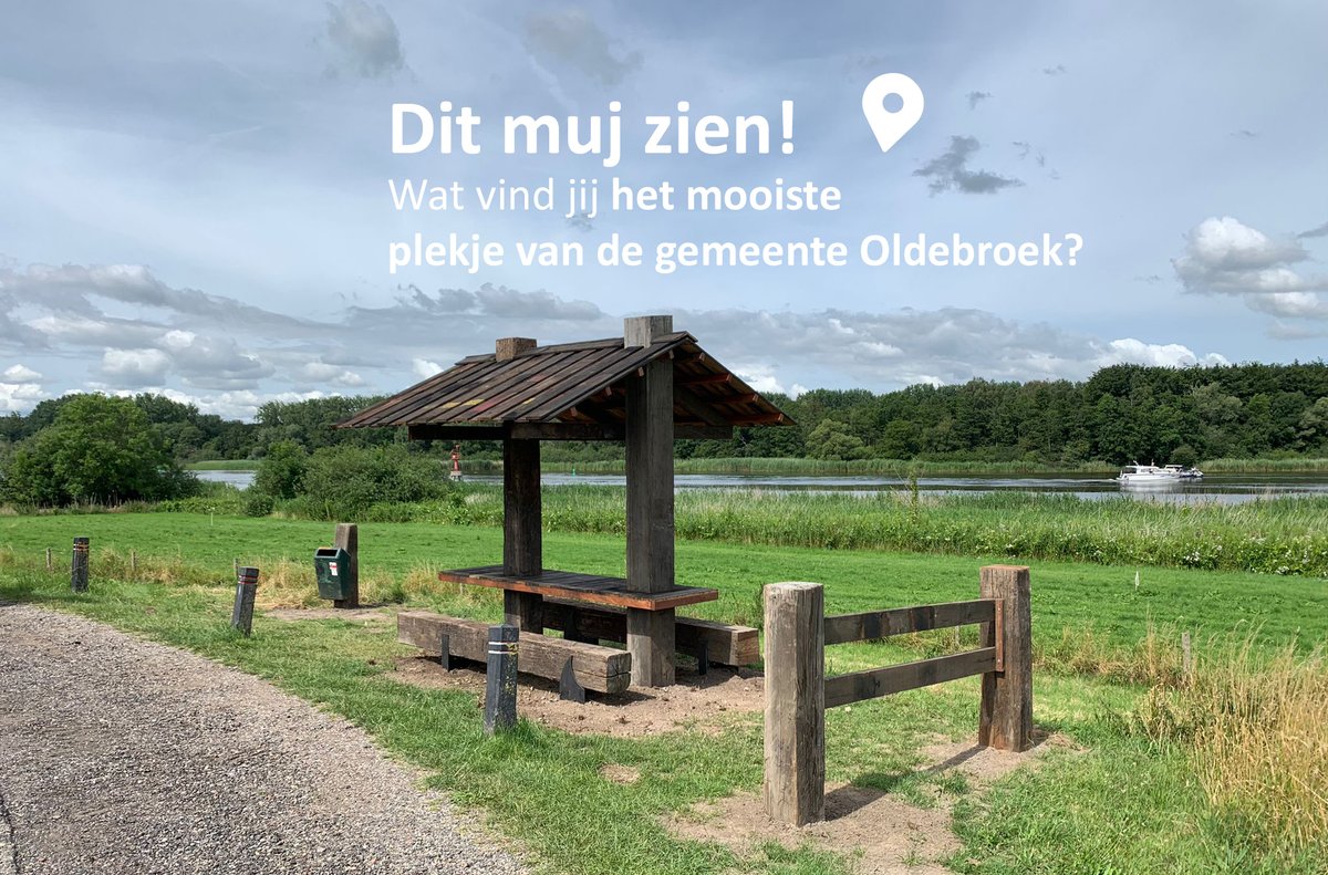 Wat vind jij het mooiste plekje van de gemeente Oldebroek? We horen het graag! Omdat niet iedereen heel Oldebroek kent verzamelen we graag de favoriete plekken en verhalen om deze vervolgens met iedereen te delen. Deel jouw mooiste plekje van de gemeente: oldebroek.nl/ditmujzien