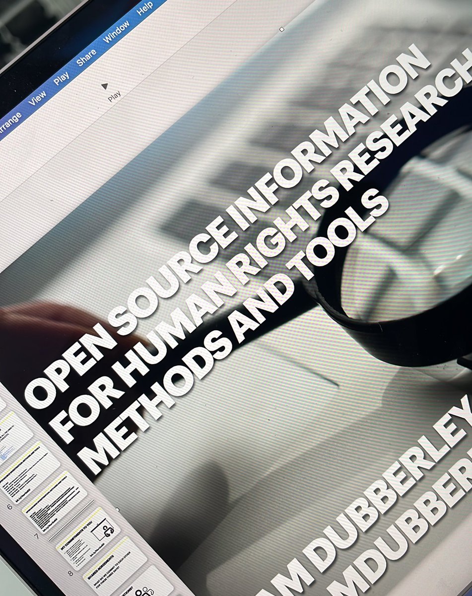 samdubberley's tweet photo. Spending the weekend with @thehertieschool students talking about how @hrw and others use open source information for human rights research. May even touch on the forthcoming @gijn piece with @calibasak of @HertieCFR on the uses and limits of osint for investigating war crimes. https://t.co/NJiiIeShJ0