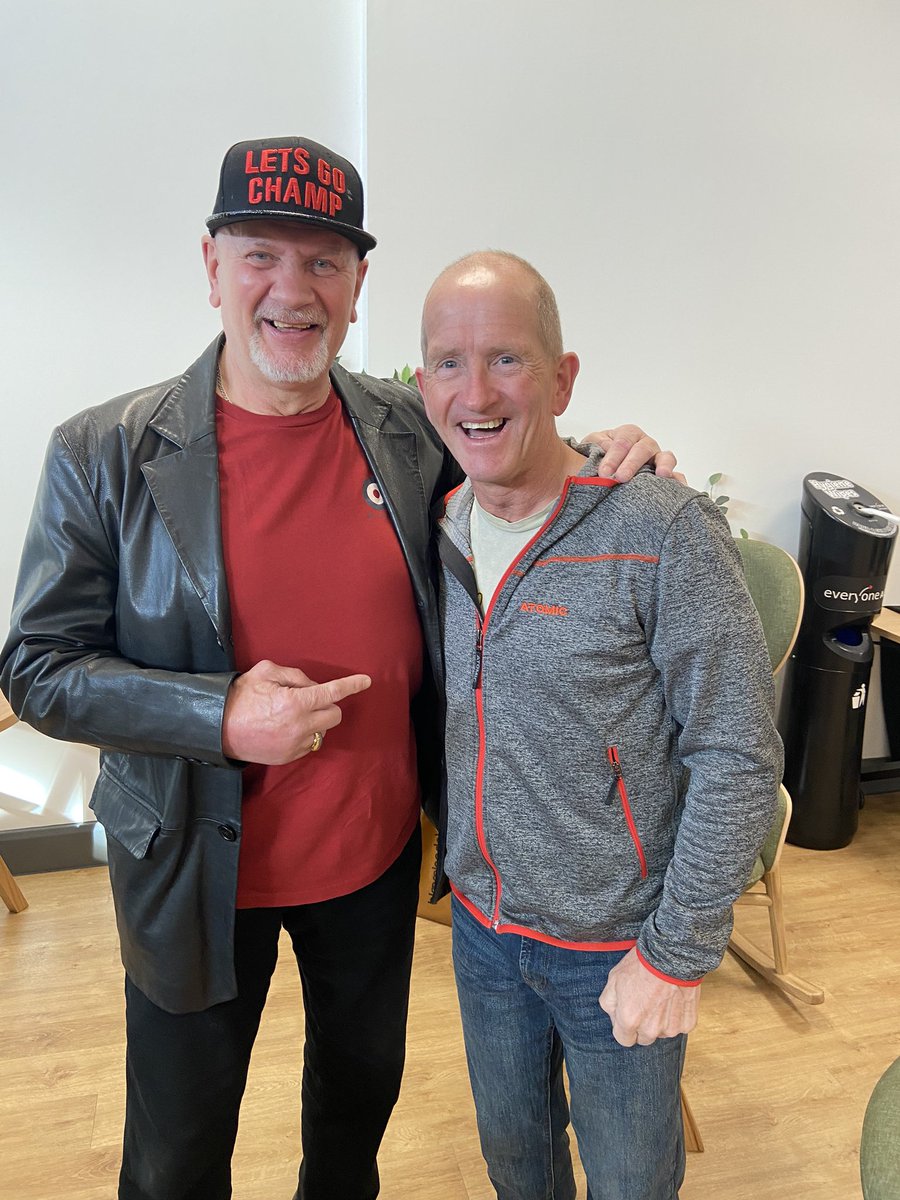 At kirkby leisure centre with the one and only Eddie the Eagle Edwards. It’s an honour in itself for being asked to attend.