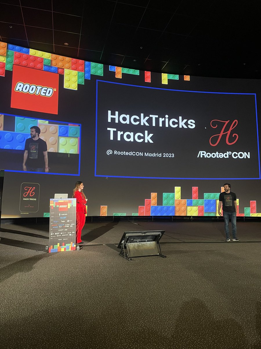 securiters's tweet image. Día 3, que continue el espectáculo con la gente de #hacktricks que nos releva en la sala 18 de @rootedcon
Vaya nivelazo para hoy 👌